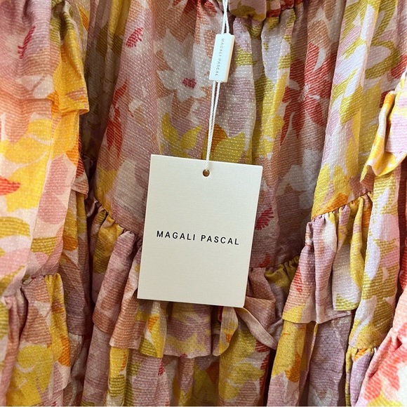 Botanic Mini Dress in Vintage Light BloomMAGALI PASCAL NWT S - Picture 8 of 9